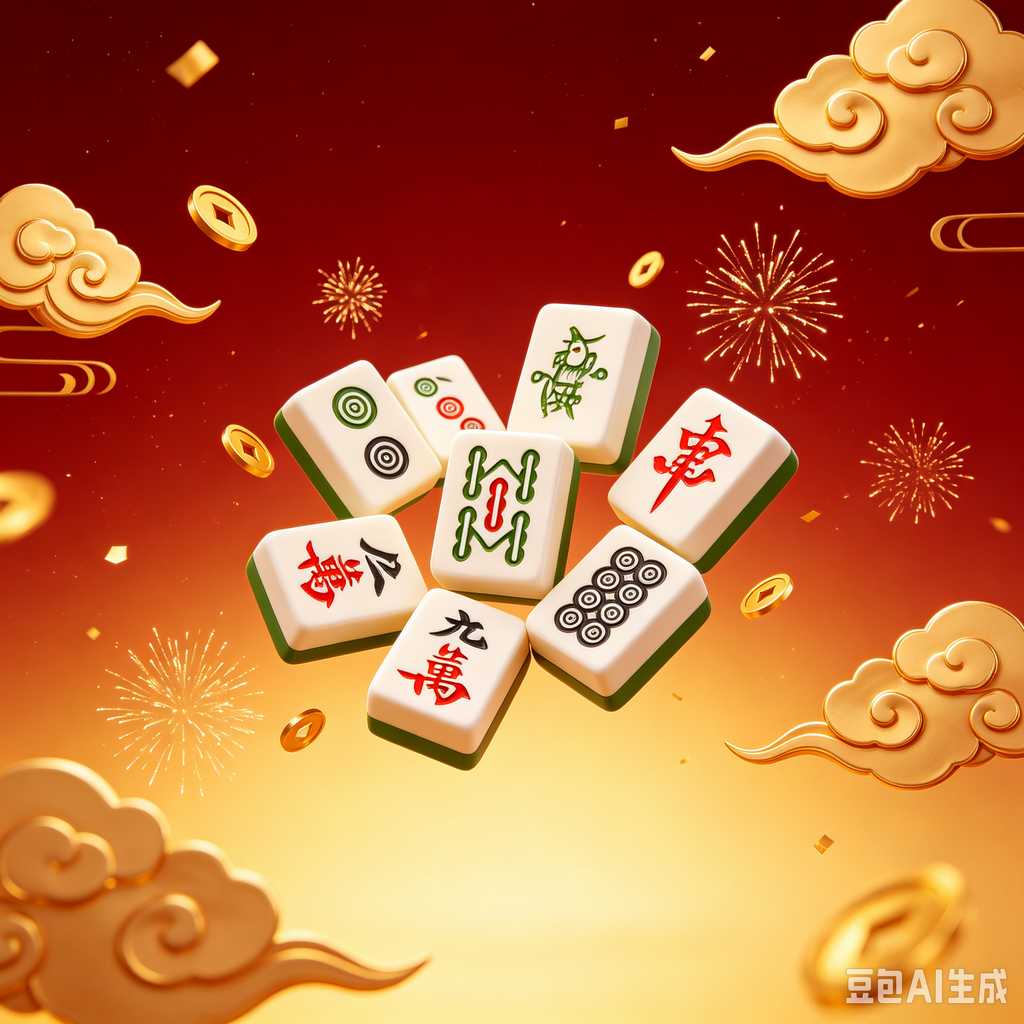 custom logo printed mahjong tiles