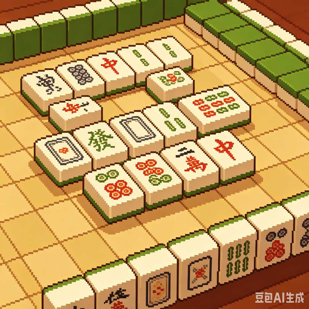 polished mahjong tiles