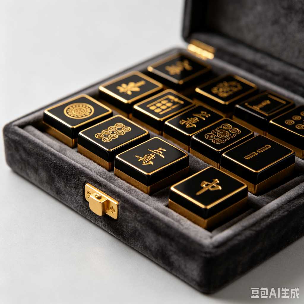 custom printed mahjong set